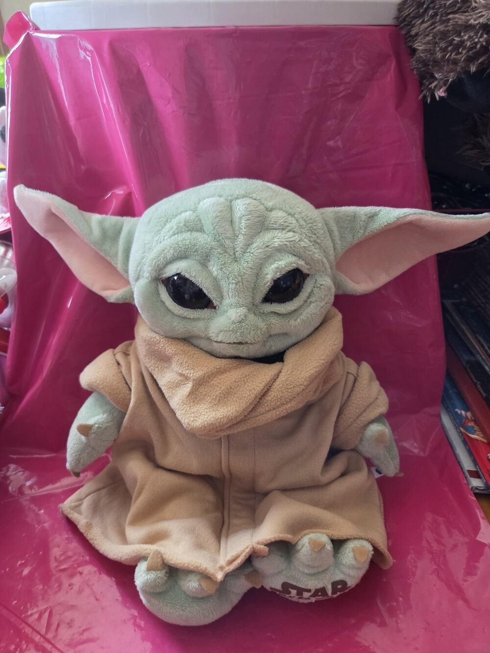 Star Wars Baby Yoda Grogu The Child Build-A-Bear BAB Plush